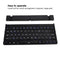 BK808 Mini Portable Wireless Folding Keyboard Dual Channel Foldable Keyboard