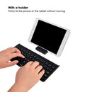 BK808 Mini Portable Wireless Folding Keyboard Dual Channel Foldable Keyboard