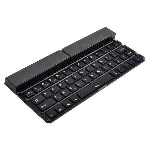 BK808 Mini Portable Wireless Folding Keyboard Dual Channel Foldable Keyboard