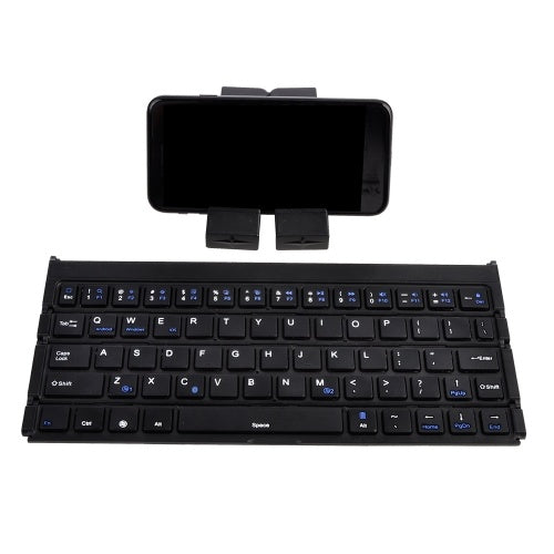 BK808 Mini Portable Wireless Folding Keyboard Dual Channel Foldable Keyboard