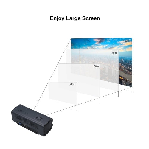 K1 Projector Full HD DLP Portable Mini Projector