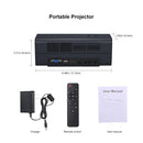 K1 Projector Full HD DLP Portable Mini Projector