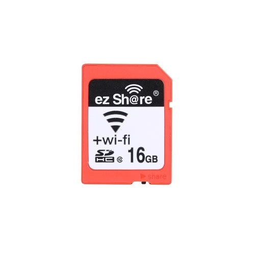 EZ share WiFi Share Memory SD Card Wireless Camera Share Card SDHC Flash Card Class 10 16GB for Canon/Nikon/Sony