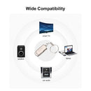 USB Flash Drive USB3.0 Mini Portable U Disk 128GB Pendrives Car Pen Drive Silver for PC Laptop