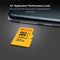 بطاقة Kodak Micro SD سعة 128 جيجابايت وبطاقة TF U3 A1 V30 بطاقة ذاكرة بسرعة قراءة 100 برميل/الثانية وتسجيل فيديو 4K