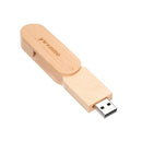 yvonne Wooden USB Flash Drive Rotatable Pen Drive 16G Memory Stick Pendrives Gift