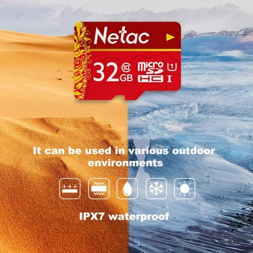 بطاقة ذاكرة MicroSD سعة 64 جيجابايت من Netac U1 C10