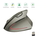 HXSJ Wireless Mouse Vertical Mice Ergonomic Rechargeable 3 DPI optional Adjustable 2400 DPI Mouse with USB charging Cable for Mac Laptop PC Computer