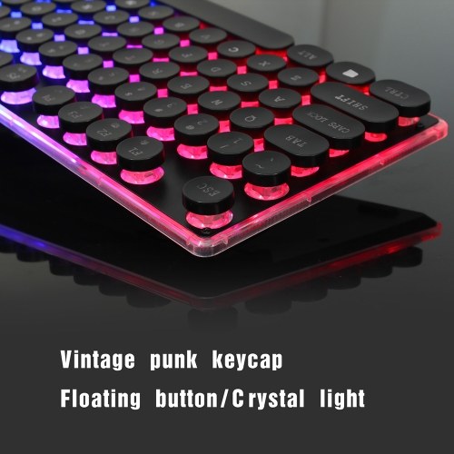 ZERODATE KB202 Wired Gaming Backlit Mechanical Keyboard