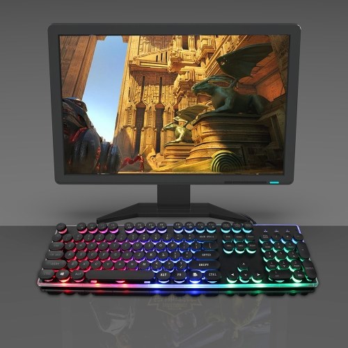 ZERODATE KB202 Wired Gaming Backlit Mechanical Keyboard