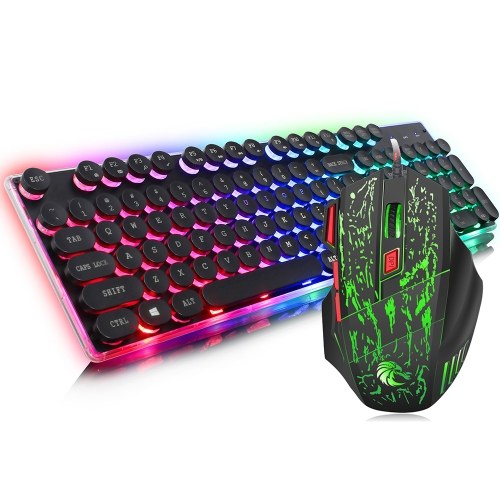 ZERODATE J40 Wired Keyboard Mouse Set