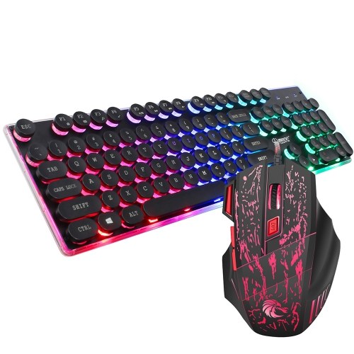 ZERODATE J40 Wired Keyboard Mouse Set