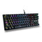 Magic-Refiner 1506 Mechanical Gaming Keyboard USB Wired RGB Backlight Blue Switch 87 Keys For Gamer Office E-Sports English Version