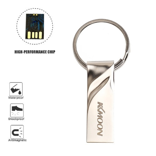 محرك أقراص فلاش USB من سبائك الزنك KKMOON CW10292 بسعة 32 جيجابايت