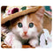 CAT-1 Mouse Pad Cute Cat Picture Anti-Slip Gaming Mouse Mat for PC Computer Laptop MackBook