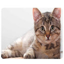 CAT-1 Mouse Pad Cute Cat Picture Anti-Slip Gaming Mouse Mat for PC Computer Laptop MackBook