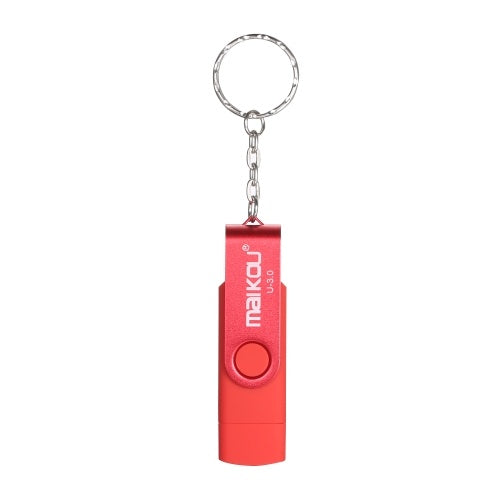 MaiKou 2-in-1 USB 3.0 Flash Drive USB Flash Disk Red&16GB