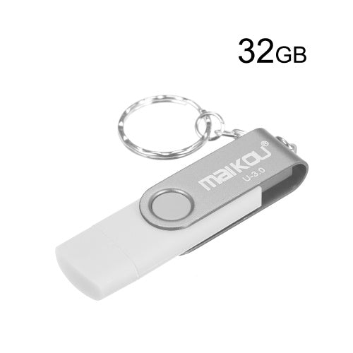 MaiKou 2-in-1 USB 3.0 Flash Drive USB Flash Disk Red&16GB