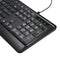 USB Interface Large Print Tri-Color Backlit Wired Keyboard