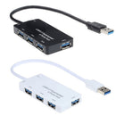 High-speed USB 3.0 Hub 4 Port USB Splitter USB Hub 3.0 Adapter Laptop Accessories for PC Computer