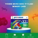 بطاقة ذاكرة فلاش yvonne Micro SDHC TF لتخزين البيانات بسرعة 128 جيجابايت