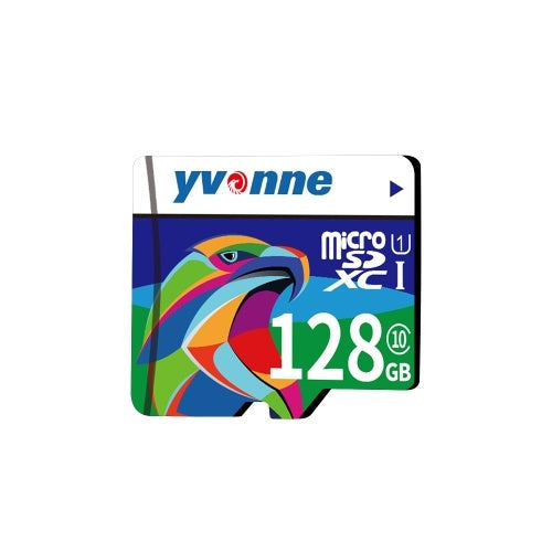 بطاقة ذاكرة فلاش yvonne Micro SDHC TF لتخزين البيانات بسرعة 128 جيجابايت