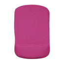 Silicone Mouse Pad Soft Gel Mouse Mat with Wrist Rest Support Comfort Mousepad for PC Laptop(Rose Red)