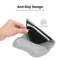 Silicone Mouse Pad Soft Gel Mouse Mat with Wrist Rest Support Comfort Mousepad for PC Laptop(Grey)