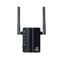 WiFi Repeater Wireless 300Mbps Router AP Mode WiFi Extender 2.4G Wireless Repeater (Black)