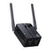 WiFi Repeater Wireless 300Mbps Router AP Mode WiFi Extender 2.4G Wireless Repeater (Black)