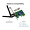 PCI-Express WiFi Adapter Wireless 300Mbps 2.4G Wireless Network Adapter PCIe Wi-Fi Cards Wi-Fi Adapters