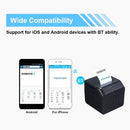 High BT Quality Printer Qr Code Sticker Barcode Thermal Adhesive Clothing Label Printer 58mm