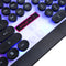 Rainbow LED Backlit Gaming Keyboard Illuminated Keyboard Ergonomic Design Office Work Keyboard for PC Laptop