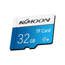 بطاقة KKmoon Micro SD بطاقة ذاكرة فلاش TF لتخزين البيانات سعة 32 جيجابايت فئة 10 سرعة سريعة (أزرق)