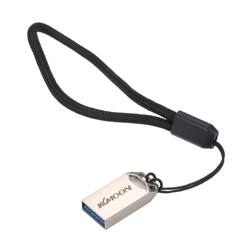 محرك فلاش USB KKmoon USB3.0 صغير محمول على شكل U قرص 16 جيجابايت محرك قلم للسيارة فضي للكمبيوتر المحمول