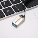 محرك فلاش USB KKmoon USB3.0 صغير محمول على شكل U قرص 16 جيجابايت محرك قلم للسيارة فضي للكمبيوتر المحمول