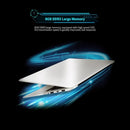 T-bao R8S 15.6'' Ultra-thin Laptop 1920*1080 Resolution N3350 8GB Memory 128GB SSD Portable Laptop for Office Game EU Plug