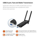 COMFAST Network Card 1900Mbps Gigabit 2.4G 5G Dual Band Gaming Network Card WiFi Extender USB3.0  Wireless Card