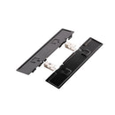 DDR Aluminium Heatsink Ram Memory Cooler Cooling Shim Spreader(Black)