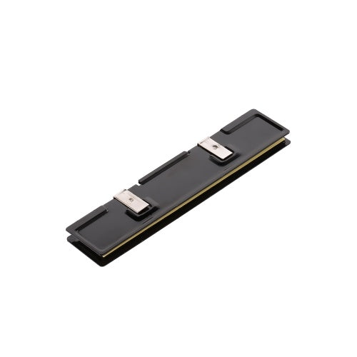 DDR Aluminium Heatsink Ram Memory Cooler Cooling Shim Spreader(Black)