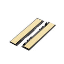 DDR Aluminium Heatsink Ram Memory Cooler Cooling Shim Spreader(Black)