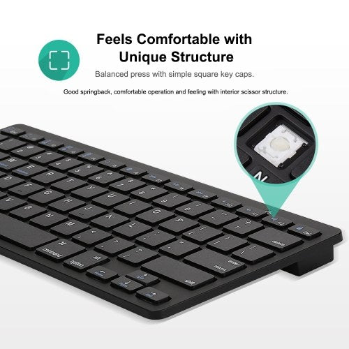 Portable BT3.0 Wireless Keyboard