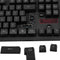 2.4G Wireless Keyboard and Optical Mouse Combo Suspended Keycap Adjustable Holder 3D Mouse for Office Work Game(Black)