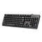 USB Wired Gaming Keyboard and Mouse Combo Waterproof 3 Color Backlit 2000DPI for Home Office