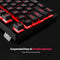 USB Wired Gaming Keyboard and Mouse Combo Waterproof 3 Color Backlit 2000DPI for Home Office