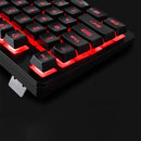 USB Wired Gaming Keyboard and Mouse Combo Waterproof 3 Color Backlit 2000DPI for Home Office