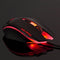 MAGIC-REFINER MG5 USB Wired Gaming Mouse Game Mice LED Breathing Light 2000DPI Adjustable for PC Laptop(Black)