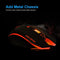 MAGIC-REFINER MG5 USB Wired Gaming Mouse Game Mice LED Breathing Light 2000DPI Adjustable for PC Laptop(Black)