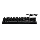 Keyboard and Mouse Combo N-Key Rollover Wired Gaming Mouse Silent Office Keyboard RGB Mouse 104Keys