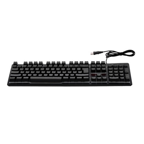 Keyboard and Mouse Combo N-Key Rollover Wired Gaming Mouse Silent Office Keyboard RGB Mouse 104Keys